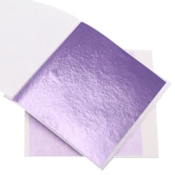 100pcs/10colors sheet Pink Gold Leaf Imitation Sliver Foil Papers DIY Art Crafts Design packaging material Food decoration