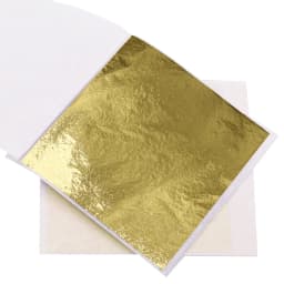 100pcs/10colors sheet Pink Gold Leaf Imitation Sliver Foil Papers DIY Art Crafts Design packaging material Food decoration