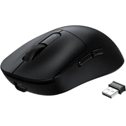 ATTACK SHARK X3 Wireless Gaming Mouse,49g Ergonomic PC Mouse,Triple Modes PAW3395 26K DPI Optical Sensor,Programmable Buttons
