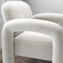 SEYNAR Mid-Century Modern Velvet Upholstered Accent Chair for Living Room