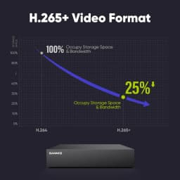 SANNCE 8/16 Channel Digital Video Recorder Full 1080N CCTV DVR H.264 1080P Output 8ch CCTV Surveillance DVR
