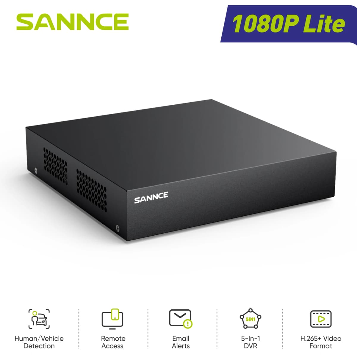 SANNCE 8/16 Channel Digital Video Recorder Full 1080N CCTV DVR H.264 1080P Output 8ch CCTV Surveillance DVR