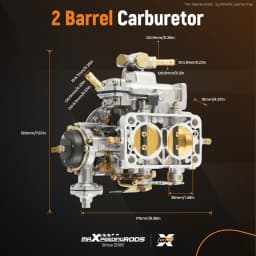 Carburetor Carb Carby for Ford VW Replace WEBER 38 for 19830.202 38DGAS