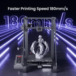 Longer LK5 Pro Upgraded 3D Printer 90% Pre-Assembled Large Area with dual blower kit 4.3inch Color Touchscreen