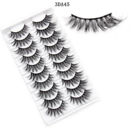 Eyelashes 5/10/16 Pairs 3D Faux Mink Lashes Natural False Eyelashes Reusable Dramatic Volume Lashes Makeup Eyelash Extension