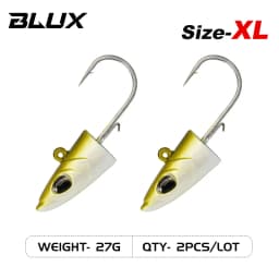 BLUX FLASH SAND EEL 14G/27G Soft Fishing Lure Tail Jig Head Hook Minnow Artificial Bait Saltwater Sea Bass Swimbait Tackle Gear