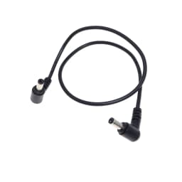 DC Power Plug L-shaped 5.5X2.1mm / 5.5*2.1 male 90 Right Angle Jack with Cord Connector Cable 22AWG