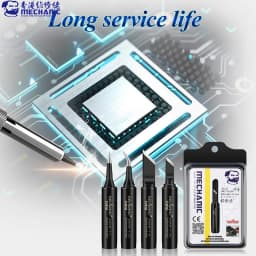 MECHANIC 900M-T Anti-Static Solder Non-Stick Tin Soldering Iron Tip Welding BGA Solder Repair Station Tool