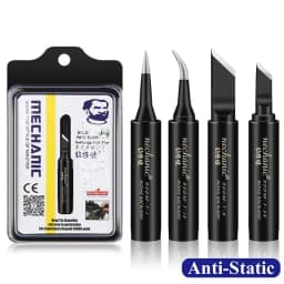 MECHANIC 900M-T Anti-Static Solder Non-Stick Tin Soldering Iron Tip Welding BGA Solder Repair Station Tool