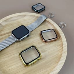 Screen Protector For Apple Watch Case 44mm 40mm 42mm HD Glass 38mm 41mm 45mm Plating Cover For apple watch series 8 7 6 5 4 3 SE