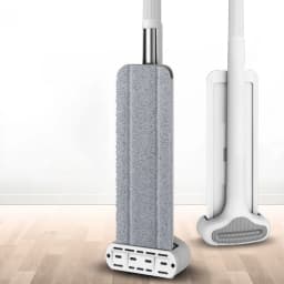 Mmagic Mop for Wash Floor Mop Cleaner Cleaning Flat Spin Mop Bucket Floor House Cleaning Easy Home Cleaning 360° Rotation With