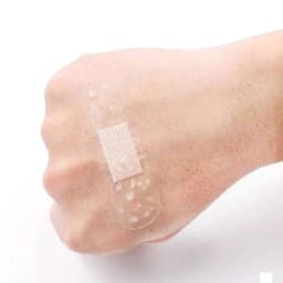 100Pcs/Pack First Aid Kit Transparent Wound Adhesive Plaster Anti-Bacteria Band Bandages Sticker Home Travel