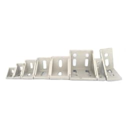 2020 2028 3030 3060 4040 4545 6060 20/30/40/45/60 Aluminum Profile Connector CNC Router Aluminum Corner Bracket 2040 3060 4545