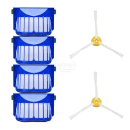 For iRobot Roomba 675 650 690 600 Series Accessories Spare Parts Vacuum Cleaner Replacement Kit Bristle Side Brush HEPA FILTER