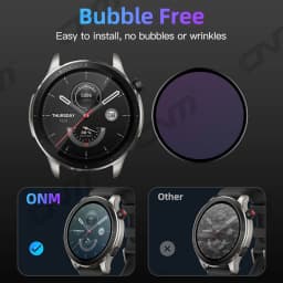 Screen Protector for Amazfit GTR 4 3 Pro 2 Balance T-Rex Active Max, Full Cover Anti-scratch Soft Protection Film Accessories