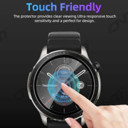 Screen Protector for Amazfit GTR 4 3 Pro 2 Balance T-Rex Active Max, Full Cover Anti-scratch Soft Protection Film Accessories