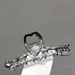 Ruoshui Woman Novelty Irregular Hairpins Punk Style Metal Silver Hair Claws Barrettes Women Hair Accessories Hair Clips Hairgrip
