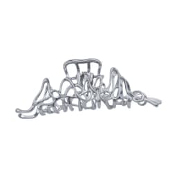 Ruoshui Woman Novelty Irregular Hairpins Punk Style Metal Silver Hair Claws Barrettes Women Hair Accessories Hair Clips Hairgrip