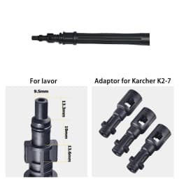For Karcher K2 K3 K4 K5 K6 K7/Lavor pressure washer Cleaning brush for washing machine washing bucket tornado for car cleaning