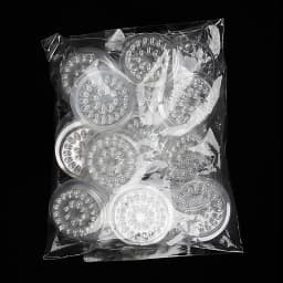 Eyelash Plastic Glue Holder Glue Gasket 20pcs Adhesive Pallet Eyelash Extension Glue Pads Flower Shape Pad Makeup Tools