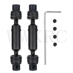 1/2 PCS Upgrade Metal Drive Shaft for WPL D12 C14 C24 B14 B24 B16 B36 C64-1 MN D90 D98 MN99S RC Car Parts Accessories