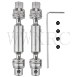 1/2 PCS Upgrade Metal Drive Shaft for WPL D12 C14 C24 B14 B24 B16 B36 C64-1 MN D90 D98 MN99S RC Car Parts Accessories
