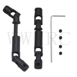 1/2 PCS Upgrade Metal Drive Shaft for WPL D12 C14 C24 B14 B24 B16 B36 C64-1 MN D90 D98 MN99S RC Car Parts Accessories