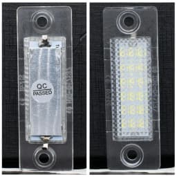 2pcs LED License Number Plate Light Lamp White Canbus For VW TRANSPORTER T5 CADDY TOURAN Golf Passat Super Bright