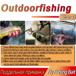 3Piece Realistic Nymph Scud Fly For Trout Fishing Artificial Insect Bait Lure Simulated Scud Worm Fishing Lure