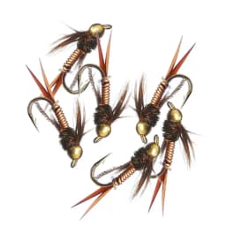 3Piece Realistic Nymph Scud Fly For Trout Fishing Artificial Insect Bait Lure Simulated Scud Worm Fishing Lure