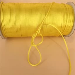 2mm Colorful Rattail Satin Cord Thread Chinese Knot Macrame Bracelet Braided String DIY Tassels Beading Thread 10-225meters