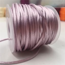 2mm Colorful Rattail Satin Cord Thread Chinese Knot Macrame Bracelet Braided String DIY Tassels Beading Thread 10-225meters