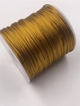 2mm Colorful Rattail Satin Cord Thread Chinese Knot Macrame Bracelet Braided String DIY Tassels Beading Thread 10-225meters