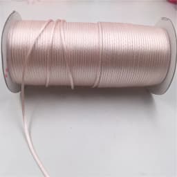 2mm Colorful Rattail Satin Cord Thread Chinese Knot Macrame Bracelet Braided String DIY Tassels Beading Thread 10-225meters