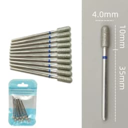10pcsSet Diamond Nail Drill Bit Rotery Electric Milling Cutters for Pedicure Manicure Files Cuticle Burr Nail Tools Accessories