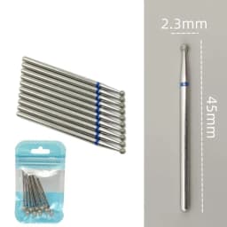 10pcsSet Diamond Nail Drill Bit Rotery Electric Milling Cutters for Pedicure Manicure Files Cuticle Burr Nail Tools Accessories