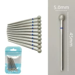 10pcsSet Diamond Nail Drill Bit Rotery Electric Milling Cutters for Pedicure Manicure Files Cuticle Burr Nail Tools Accessories