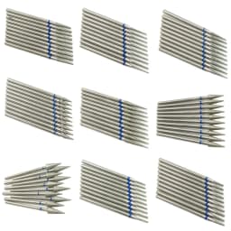 10pcsSet Diamond Nail Drill Bit Rotery Electric Milling Cutters for Pedicure Manicure Files Cuticle Burr Nail Tools Accessories