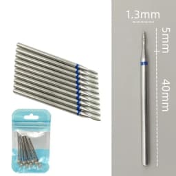 10pcsSet Diamond Nail Drill Bit Rotery Electric Milling Cutters for Pedicure Manicure Files Cuticle Burr Nail Tools Accessories