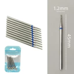 10pcsSet Diamond Nail Drill Bit Rotery Electric Milling Cutters for Pedicure Manicure Files Cuticle Burr Nail Tools Accessories