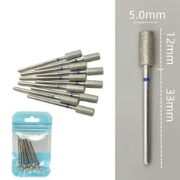 10pcsSet Diamond Nail Drill Bit Rotery Electric Milling Cutters for Pedicure Manicure Files Cuticle Burr Nail Tools Accessories
