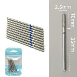 10pcsSet Diamond Nail Drill Bit Rotery Electric Milling Cutters for Pedicure Manicure Files Cuticle Burr Nail Tools Accessories