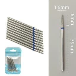 10pcsSet Diamond Nail Drill Bit Rotery Electric Milling Cutters for Pedicure Manicure Files Cuticle Burr Nail Tools Accessories
