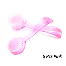 1/3/5 Pcs/Pack Nail Acrylic Brush Dust Powder Brush Round Head With Cap Pedicure Tools Holder For Brushes Professional Manicure