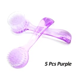 1/3/5 Pcs/Pack Nail Acrylic Brush Dust Powder Brush Round Head With Cap Pedicure Tools Holder For Brushes Professional Manicure