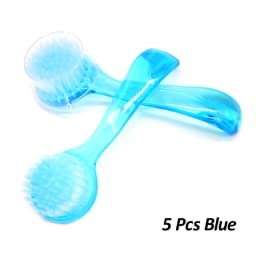 1/3/5 Pcs/Pack Nail Acrylic Brush Dust Powder Brush Round Head With Cap Pedicure Tools Holder For Brushes Professional Manicure