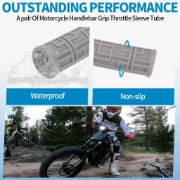 Motorcycle Rubber Handlebar Grip Brake Handle Grips Cover For Sur-Ron Surron Sur RON Lightbee Light Bee S X Electric Off-Road