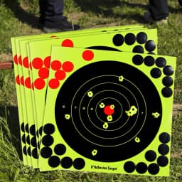 8-inch Splatter Target Adhesive Shooting Target Stickers Shooting Aim Paper