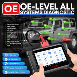 Autel MaxiCheck MX808S OBD2 Scanner Car Bi-directional Diagnostic Tools OE All Systems Diagnostic 28+ Services Same as MK808S