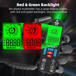 Voltage Tester Digital Voltmeter Non-Contact Electrician Pen Detector Voltmeter Ac Live Wire Test Diode Meter USB Rechargeable